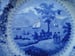 Image of Wonderful "Cook's Folly" Early 19th century Blue and White Transferware Plate