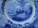 Image of Wonderful "Cook's Folly" Early 19th century Blue and White Transferware Plate