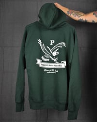 Image 1 of *FINAL STOCK* Premium 'Letterman' Birds Hoodie (Forest Green)