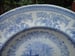 Image of An Intricately Patterned circa 1860 Blue and White Transferware Soup Plate