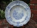 Image of An Enchanting Mid 19th Century Blue and White Transferware Plate