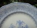 Image of A Wonderful Gothic Shaped Adams Blue Transferware Plate