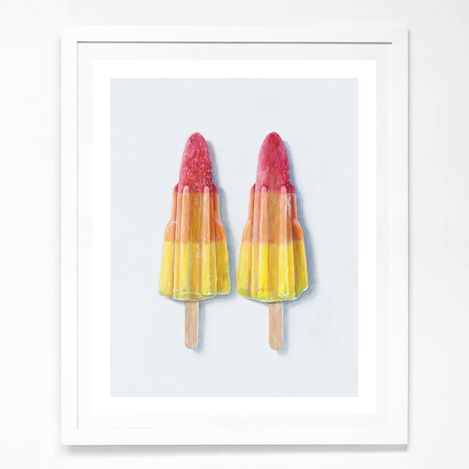 Image of Rocket lolly ices