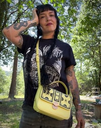 Image 4 of Hand painted yellow purse 