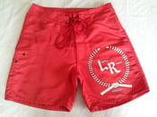 Image of Red - Logo Board Shorts