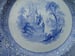 Image of A Mid 19th century Gothic Blue and White Transferware Plate