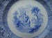 Image of A Mid 19th century Gothic Blue and White Transferware Plate