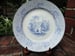 Image of A Romantic Blue and White Transferware Plate, Mid 19th Century