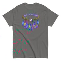 Image 10 of Spirit Of The Wild Western Antlers Feathers Boho Tee