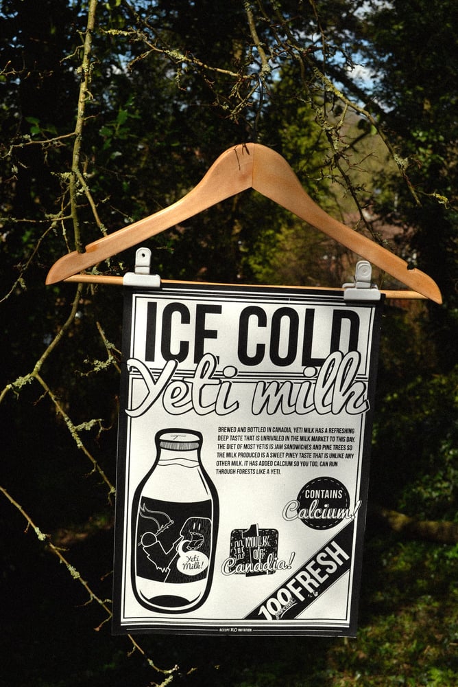 Image of The Classic Yeti Milk Poster 