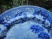 Image of A Simply Superb circa 1830 Pastoral Blue and White Transferware Plate