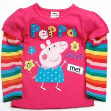 Image of Peppa Pig Rainbow Top