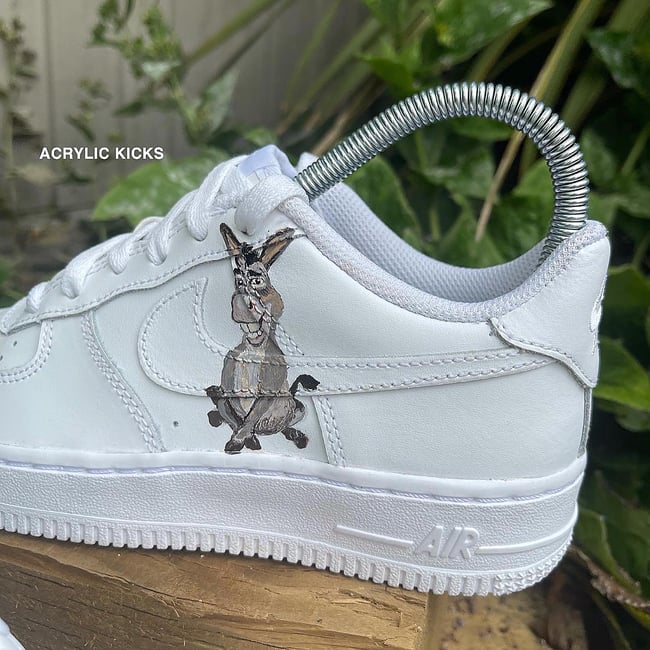 Nike AF1 - 1 of 1 Donkey From Shrek 