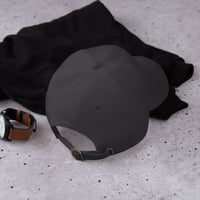 Image 21 of Brackish Wooder Cornhole Dad Hat – Custom Boards & Bags Logo | Adjustable Cotton Twill Cap