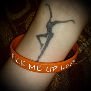 Image of PICK ME UP LoVE silicone bracelet