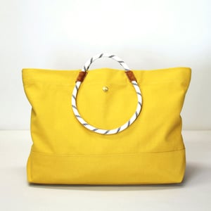 Image of MOLTON TOTE WARM YELLOW (W)