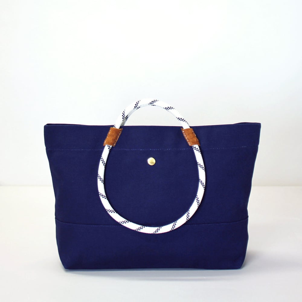 Image of MOLTON TOTE Navy (W)