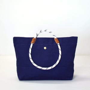 Image of MOLTON TOTE Navy (W)