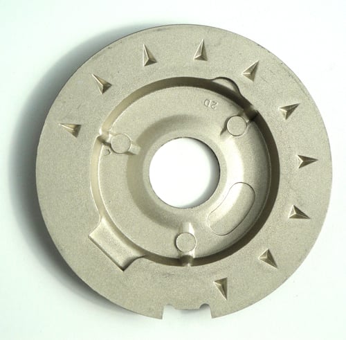 Image of Scarce Chevron Dial Plate Used in Early GPO 706 telephones