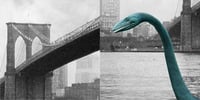 Image 3 of Monster In New York - Loch Ness Monster Art