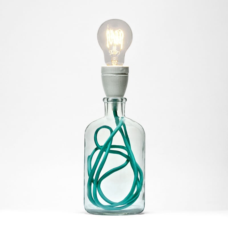 Image of Turquoise Lamp