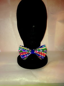 Image of Multi Colored Floral Print Bow Tie