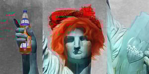 Image of The Scottish Connection - Scottish Statue of Liberty print