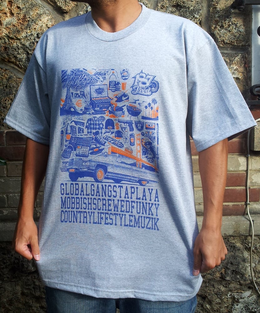 Image of 187 Prod "Pro Club" Tee (Heather Gray)