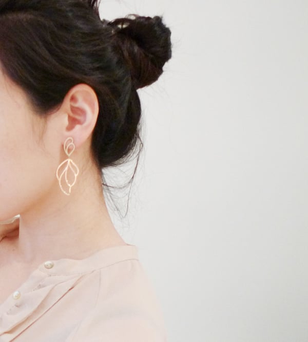Image of Falling Leaves Earring