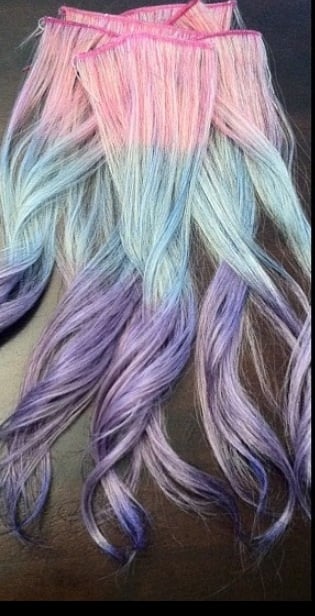Image of Mermaid clip in extensions