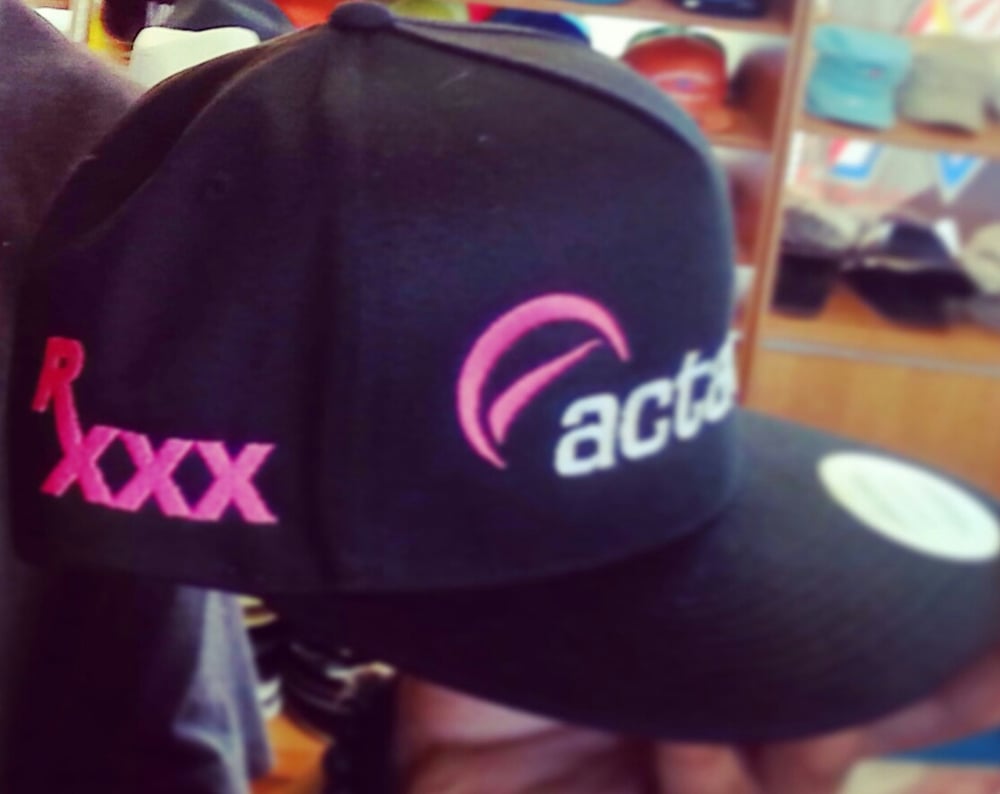 Image of RXXX Actavis Snapback black/white/pink