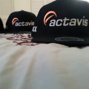 Image of RXXX Actavis Snapback Black/White/Orange