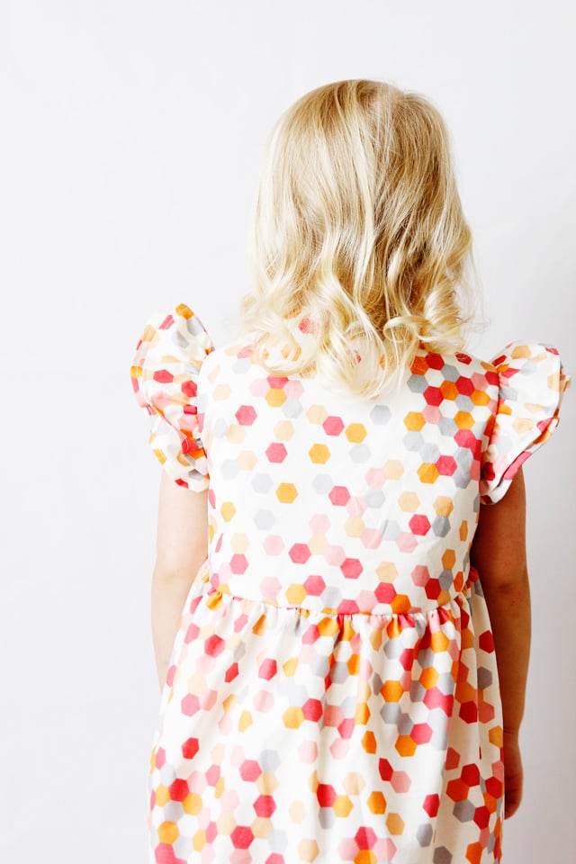 Image of the DAYDREAM ruffle dress PDF sewing pattern