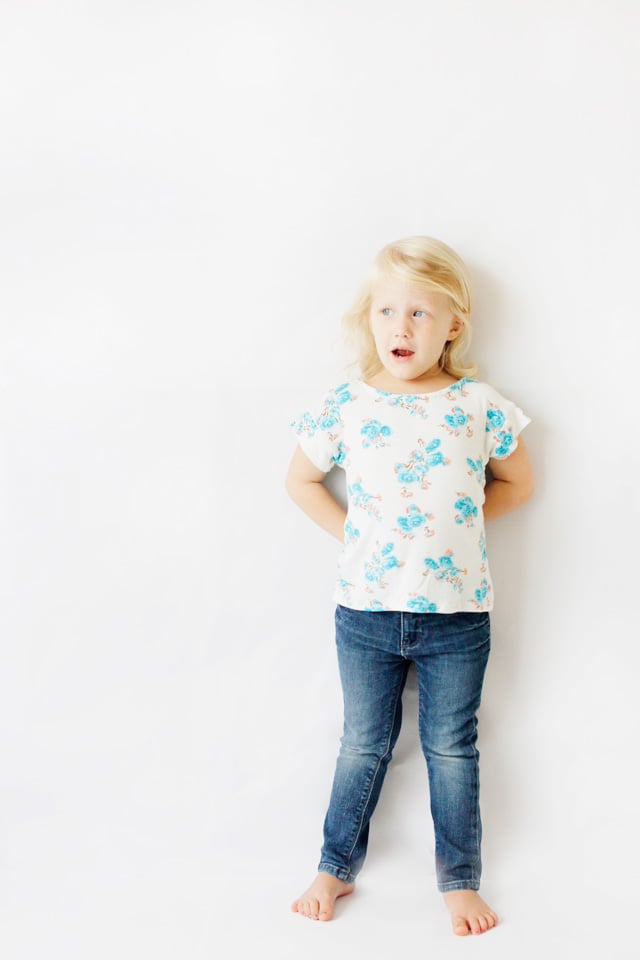 Image of the VIEWFINDER knit tee PDF pattern