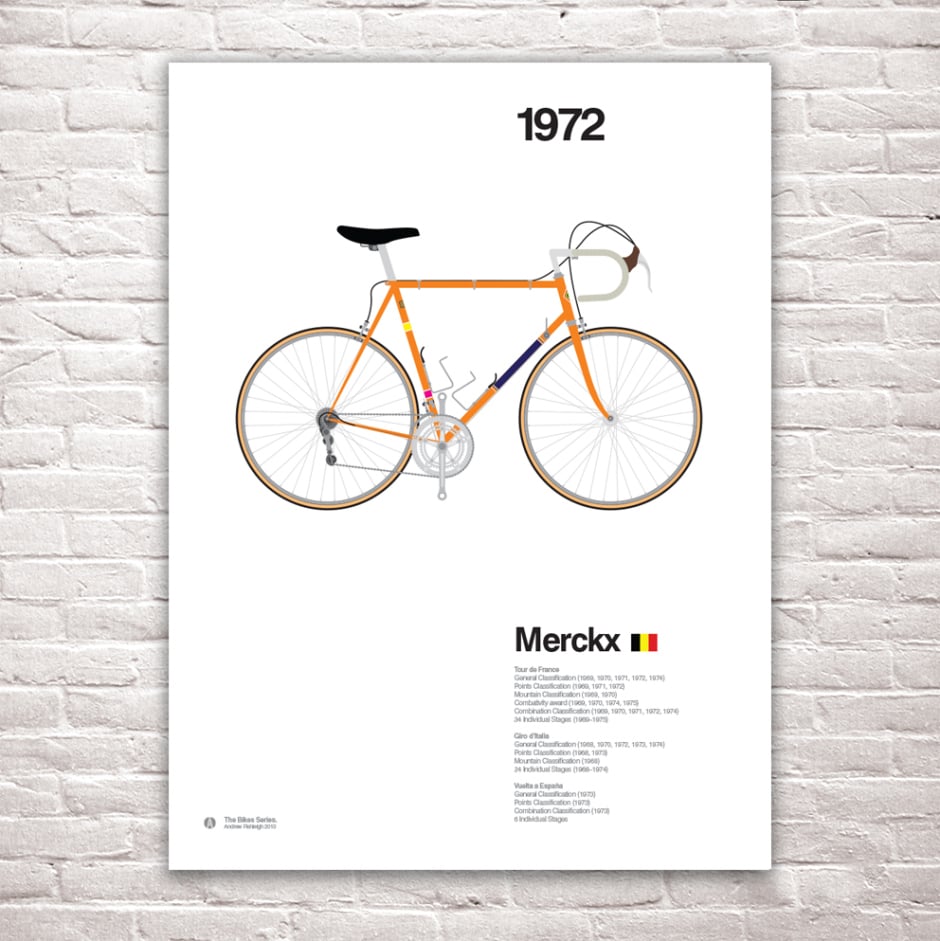 Image of Bike Series - Eddy Merckx