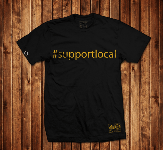 Image of #supportlocal tee