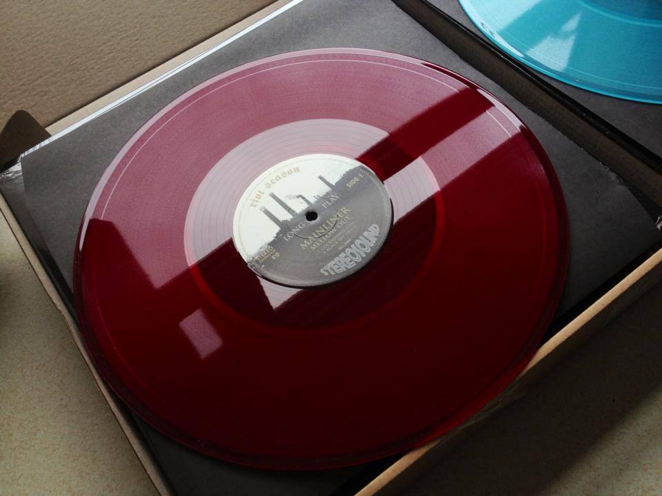 MAINLINER 'Mellow Out' Transparent Claret Vinyl LP