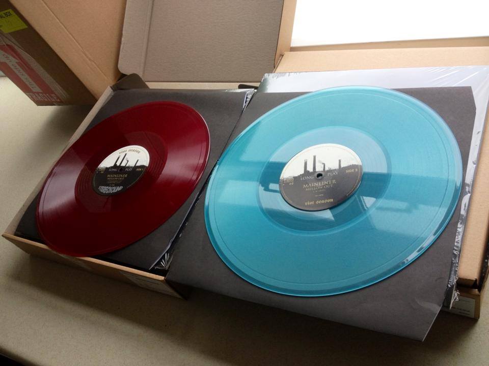 MAINLINER 'Mellow Out' Translucent Blue Vinyl LP