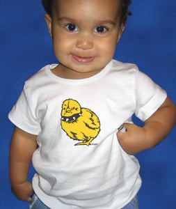 Image of Tough Chick Toddler White