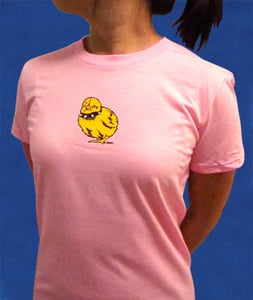 Image of Tough Chick Fine Jersey Shirt Pink