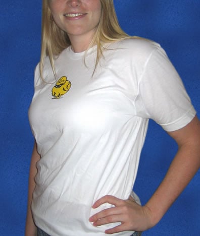 Image of Tough Chick Short Sleeve White