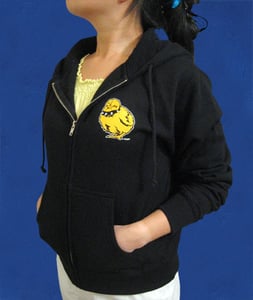 Image of Tough Chick Black Hoodie