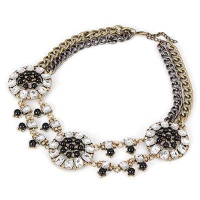 Image of Black Charm Necklace