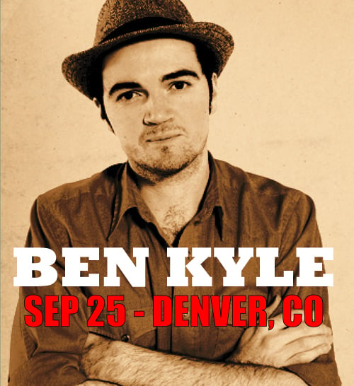 Image of BEN KYLE (of Romantica) SEPTEMBER 25 - Denver, CO