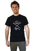 Image of king of the road tee - black