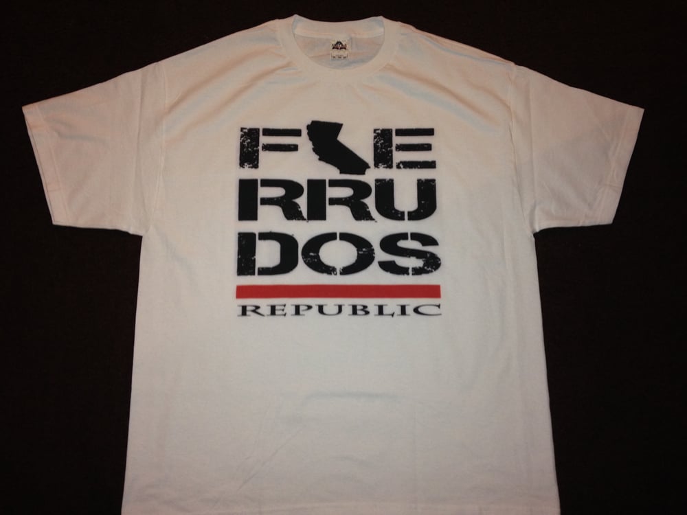 Image of Fierrudos California Republic White T