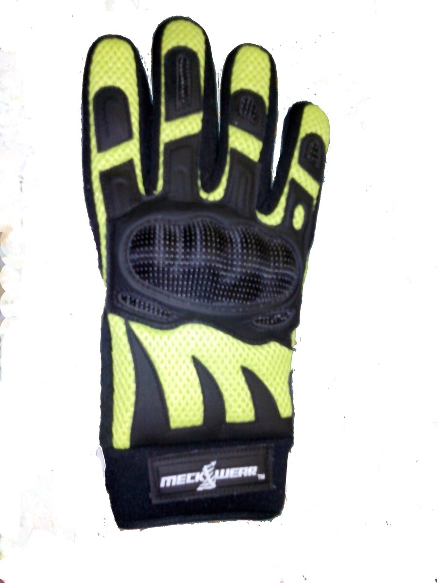 Image of Neon Yellow Enduro Crossover Gloves