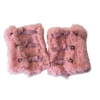 Image 1 of MILK fur leg warmers
