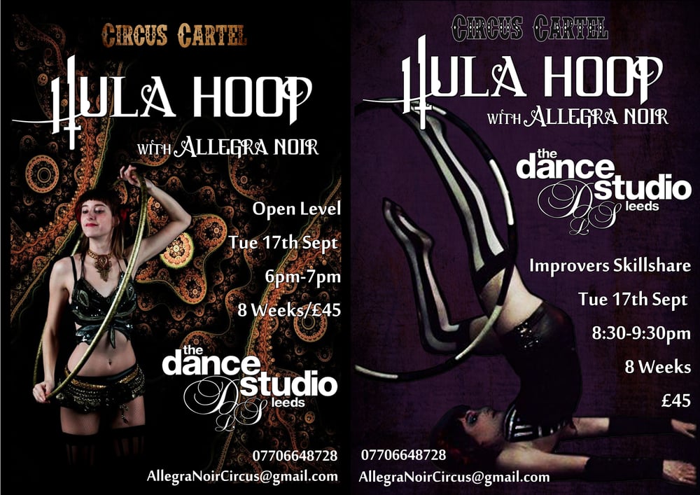 Image of ★ ★ ★ Leeds Hula Hoop Classes! ★ ★ ★