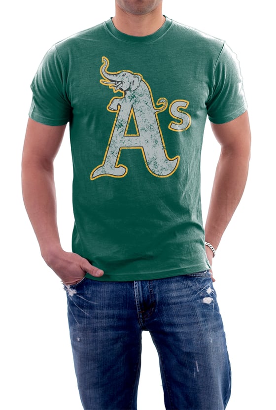 Image of Oakland A's Elephant T-Shirt